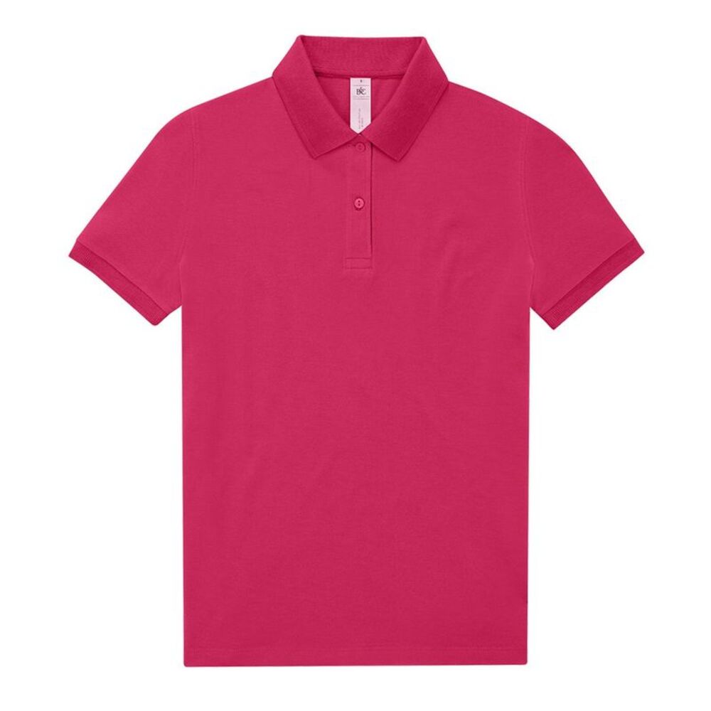 B&C Womens/Ladies My Polo Shirt / Meta Fuchsia
